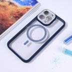 Maska Torbica Magsafe shining za iPhone 15 Pro Max 6.7 tamno plava slika 7