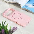 Maska Torbica Magsafe Sparkle Dust za iPhone 17 Pro Max 6.9 roze cena 2500 din slika
