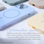 Maska Torbica Magsafe Sparkle Dust za iPhone 17 Pro Max 6.9 roze slika 4
