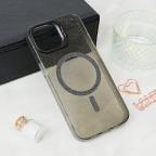 Maska Torbica Magsafe Sparkle za iPhone 12 6.1 crna slika 7