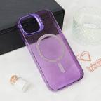 Maska Torbica Magsafe Sparkle za iPhone 12 6.1 ljubicasta slika 7