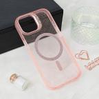 Maska Torbica Magsafe Sparkle za iPhone 12 6.1 roze slika 7