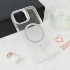 Maska Torbica Magsafe Sparkle za iPhone 12 6.1 transparent slika 7