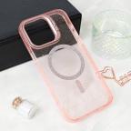 Maska Torbica Magsafe Sparkle za iPhone 15 Pro Max 6.7 roze slika 7
