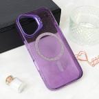 Maska Torbica Magsafe Sparkle za iPhone 16 6.1 ljubicasta slika 7