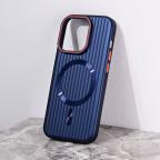 Maska Torbica Magsafe Stripe za iPhone 14 Pro 6.1 plava cena 2500 din slika