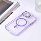 Maska Torbica Magsafe transparent za iPhone 11 6.1 ljubicasta slika 5