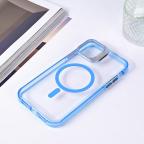 Maska Torbica Magsafe transparent za iPhone 11 6.1 plava slika 5