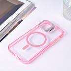 Maska Torbica Magsafe transparent za iPhone 12 6.1 pink slika 5