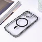 Maska Torbica Magsafe transparent za iPhone 14 6.1 crna slika 5