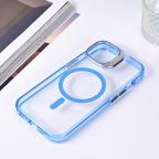 Maska Torbica Magsafe transparent za iPhone 14 6.1 plava slika 5