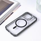 Maska Torbica Magsafe transparent za iPhone 14 Pro 6.1 crna slika 5