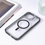Maska Torbica Magsafe transparent za iPhone 15 Pro Max 6.7 crna slika 5