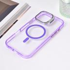 Maska Torbica Magsafe transparent za iPhone 16 Pro Max 6.9 ljubicasta cena 2500 din slika