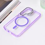 Maska Torbica Magsafe transparent za Samsung S921B Galaxy S24 ljubicasta cena 2500 din slika