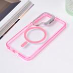 Maska Torbica Magsafe transparent za Samsung S921B Galaxy S24 pink cena 2500 din slika