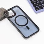 Maska Torbica Magsafe Trendy za iPhone 12 6.1 crna cena 2500 din slika