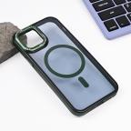 Maska Torbica Magsafe Trendy za iPhone 12 6.1 zelena cena 2500 din slika