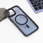 Maska Torbica Magsafe Trendy za iPhone 13 6.1 crna cena 2500 din slika