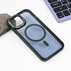 Maska Torbica Magsafe Trendy za iPhone 13 6.1 zelena cena 2500 din slika