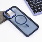 Maska Torbica Magsafe Trendy za iPhone 15 Pro Max 6.7 plava cena 2500 din slika