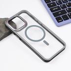 Maska Torbica Magsafe Trendy za iPhone 15 Pro Max 6.7 siva cena 2500 din slika