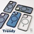 Maska Torbica Magsafe Trendy za iPhone 15 Pro Max 6.7 siva slika 2