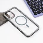 Maska Torbica Magsafe Trendy za iPhone 16 Plus 6.7 siva cena 2500 din slika