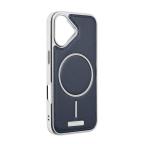 Maska Torbica Magsafe Urban Leather za iPhone 17 6.3 tamno plava slika 1