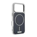 Maska Torbica Magsafe Urban Leather za iPhone 17 Pro 6.3 tamno plava slika 1