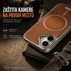Maska Torbica Magsafe Urban Leather za Samsung S948B Galaxy S26 Ultra narandzasta slika 4