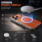 Maska Torbica Magsafe Urban Leather za Samsung S948B Galaxy S26 Ultra narandzasta slika 5