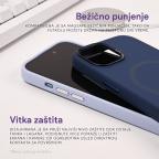 Maska Torbica Magsafe Pure Plus za iPhone 15 Pro Max 6.7 tamno ljubicasta slika 4