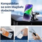 Maska Torbica Magsafe za iPhone 15 Pro Max 6.7 transparent slika 5