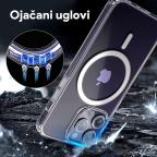 Maska Torbica Magsafe za iPhone 15 Pro Max 6.7 transparent (IC) slika 4