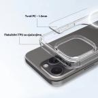 Maska Torbica Magsafe za iPhone 16 Pro 6.3 transparent slika 2