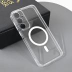 Maska Torbica Magsafe za Samsung A356B Galaxy A35 5G transparent cena 2500 din slika