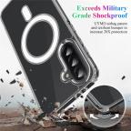 Maska Torbica Magsafe za Samsung A576B Galaxy A57 5G transparent slika 3