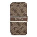 Maska Torbica na preklop Guess Bk Pu 4G Stripe za iPhone 13 6.1 braon (GUBKP13M4GDBR) slika 2