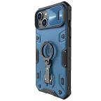 Maska Torbica Nillkin CamShield Armor Pro Magnetic za iPhone 14 6.1 plava slika 2