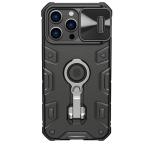 Maska Torbica Nillkin CamShield Armor Pro Magnetic za iPhone 14 Pro Max 6.7 crna cena 3000 din slika
