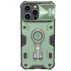 Maska Torbica Nillkin CamShield Armor Pro Magnetic za iPhone 14 Pro Max 6.7 zelena cena 3000 din slika