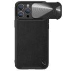 Maska Torbica Nillkin CamShield Leather S za iPhone 14 Pro 6.1 crna cena 3000 din slika