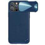 Maska Torbica Nillkin CamShield Leather S za iPhone 14 Pro 6.1 plava cena 3000 din slika