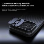 Maska Torbica Nillkin CamShield Pro Magnetic za iPhone 17 Pro 6.3 crna slika 7