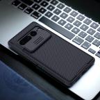 Maska Torbica Nillkin CamShield Pro za Google Pixel 7 Pro crna slika 9