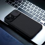 Maska Torbica Nillkin CamShield Pro za iPhone 15 Plus 6.7 crna slika 4