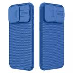 Maska Torbica Nillkin CamShield Pro za iPhone 15 Pro Max 6.7 plava slika 2