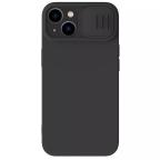 Maska Torbica Nillkin CamShield Silky za iPhone 15 6.1 crna cena 3000 din slika