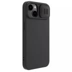 Maska Torbica Nillkin CamShield Silky za iPhone 15 6.1 crna slika 3